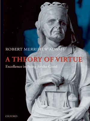 cover image of A Theory of Virtue